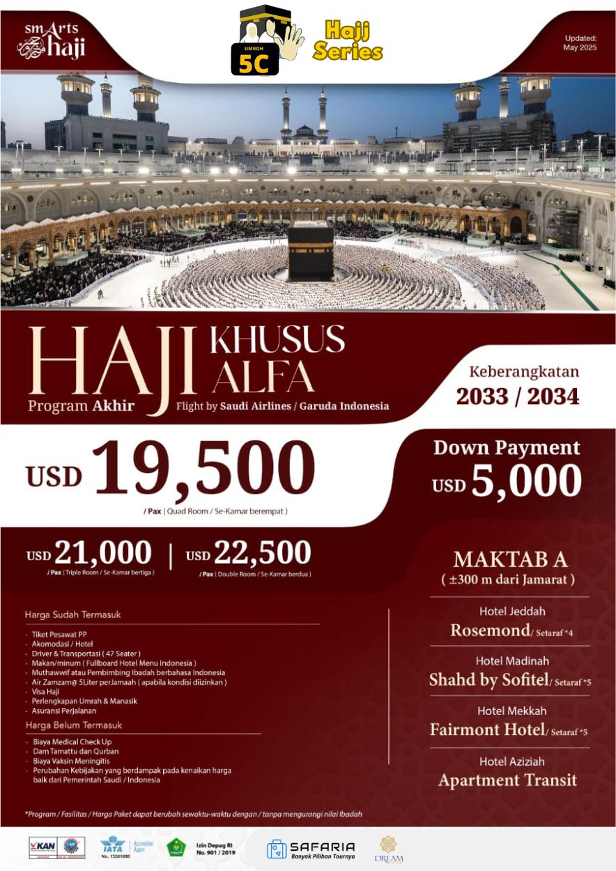 Haji Khusus Series Alfa