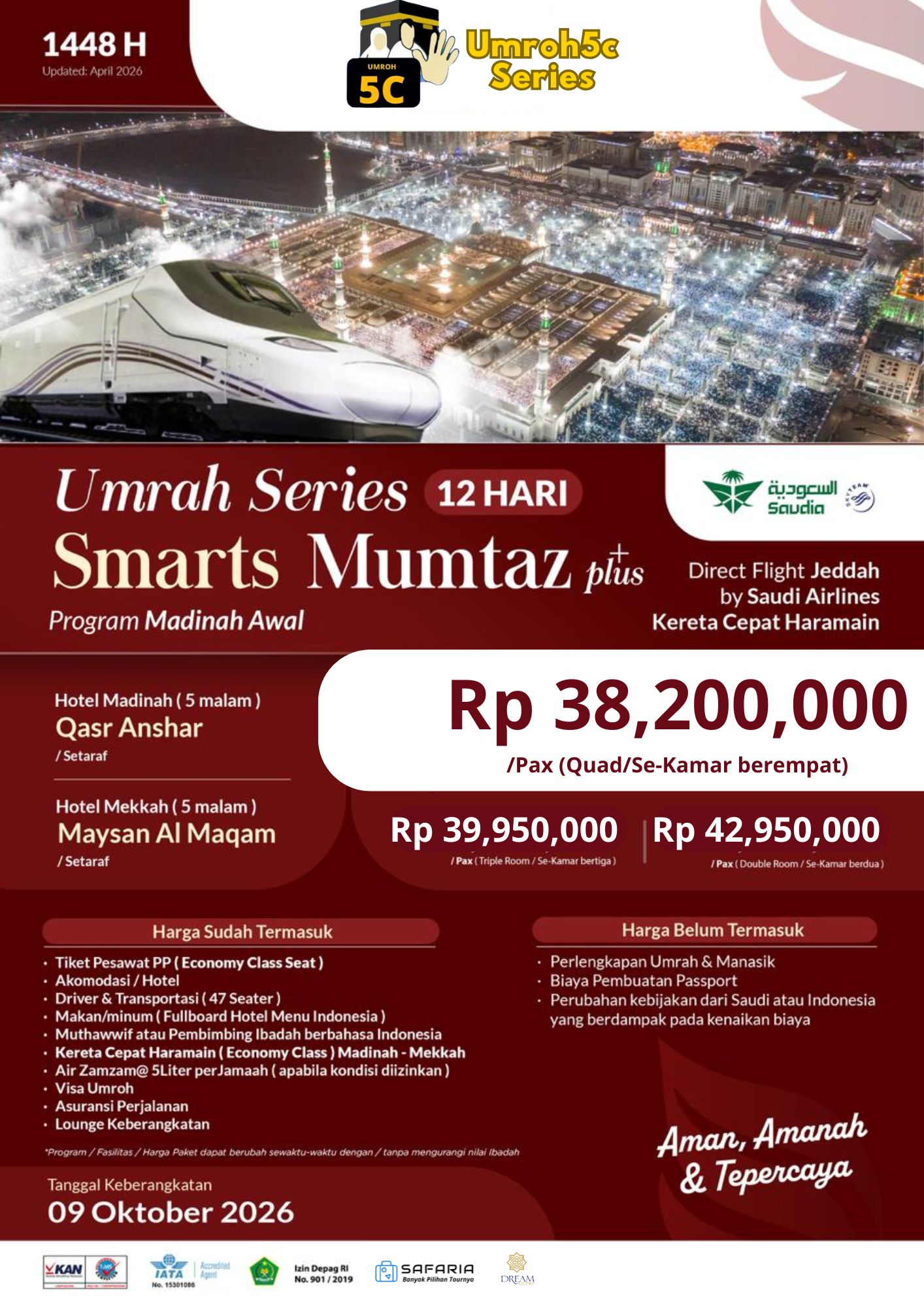 UMROH5C MUMTAZ PLUS OKT 2026