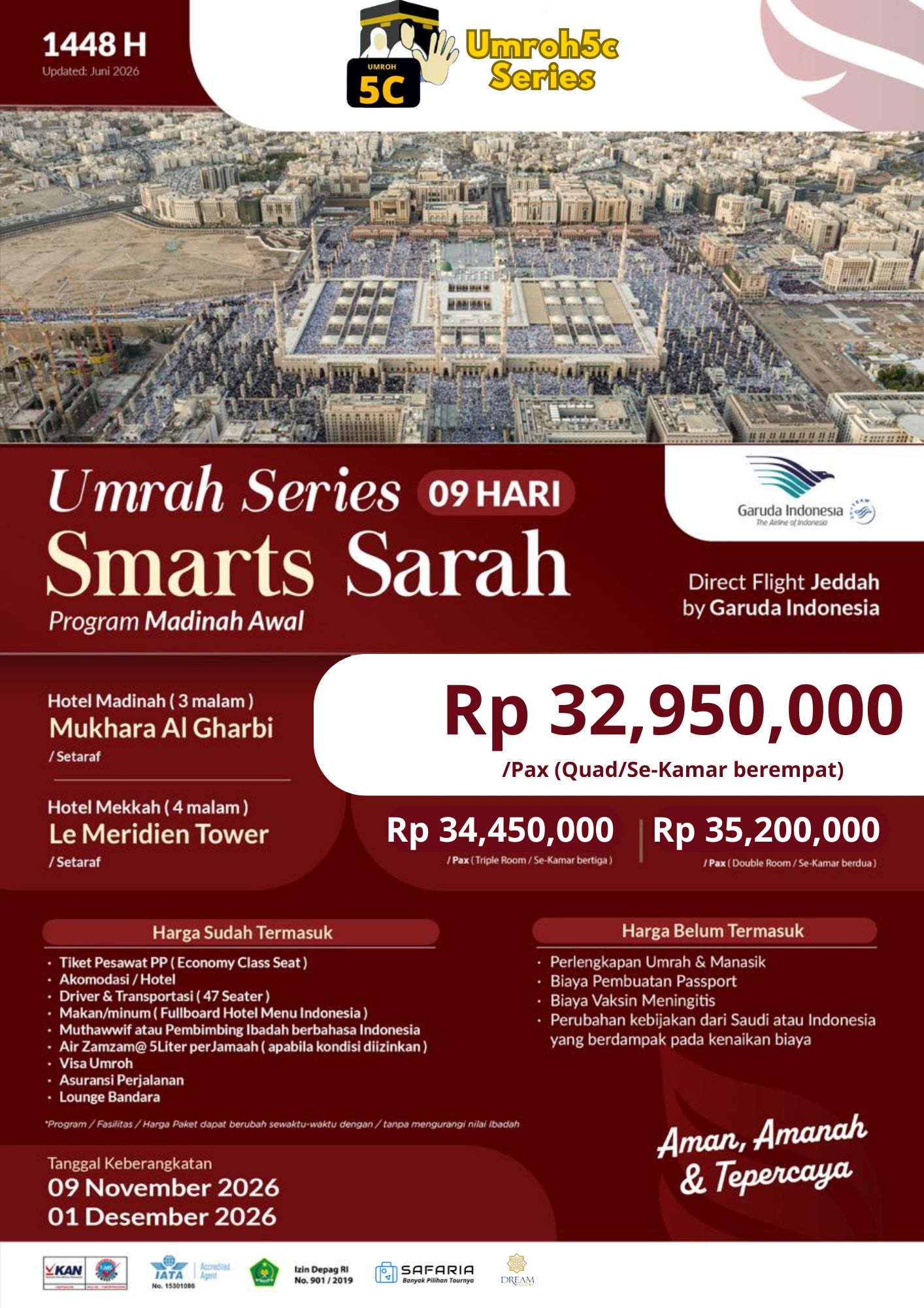 Umroh5c Sarah Nov-Des 2026